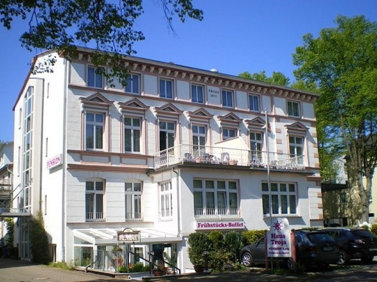 Hotel Haus Troja Rostock Esterno foto